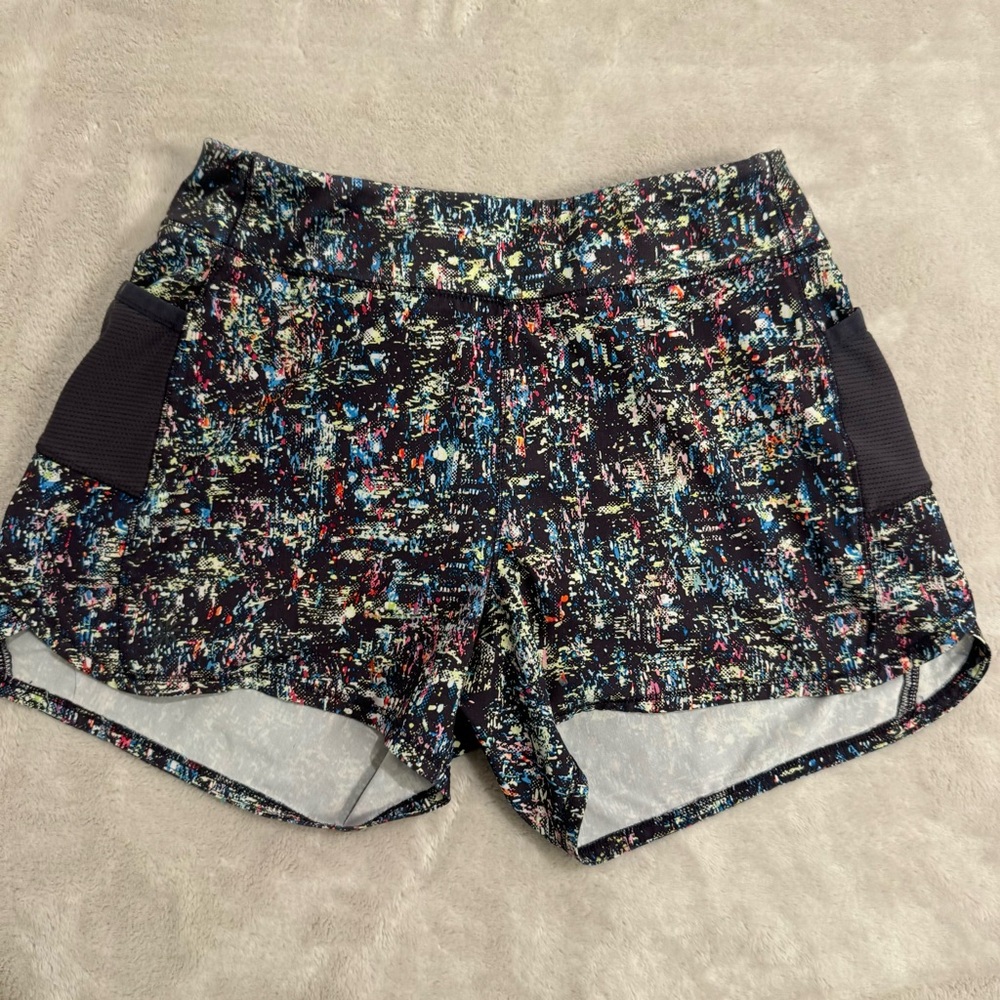 ATHLETA GIRL Record Breaker 3" Short in Tokyo nights‎  size 12